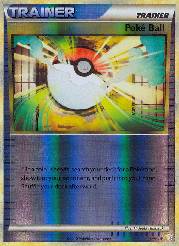 HeartGold SoulSilver Poke Ball #95/123 reverse holo